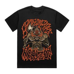Bring Me The Horizon T-Shirt Unisex Small Warrior Graphic Tee BMTH Crewneck NEW